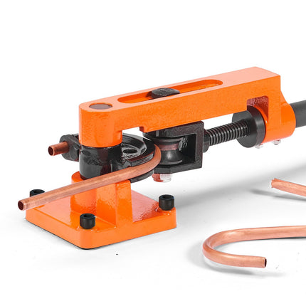 Manual Pipe Tube Bender 3/8-1 Inch, 7 Dies, 180