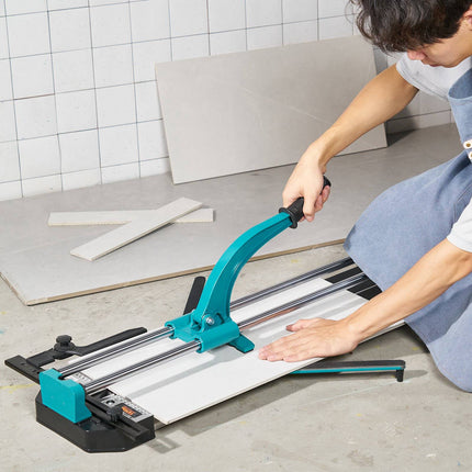 Manual Tile Cutter 1200mm, Infrared Guide, Carbide Wheel