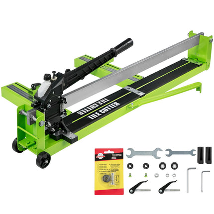 Manual Tile Cutter 31.5-Inch, Laser Guide, Steel Frame