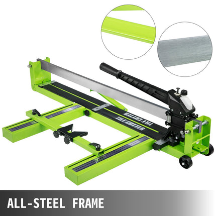 Manual Tile Cutter 31.5-Inch, Laser Guide, Steel Frame