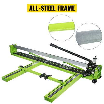 Manual Tile Cutter 47-Inch, Laser Guide, Steel Frame