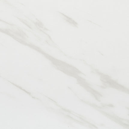 Marble Effect Bedside Table with Drawer Storage