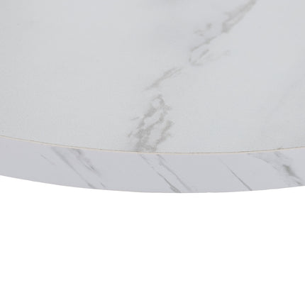 Marble Look Nesting Tables – Set of 2, Living Room