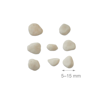 Marble gravel white 5-15 mm