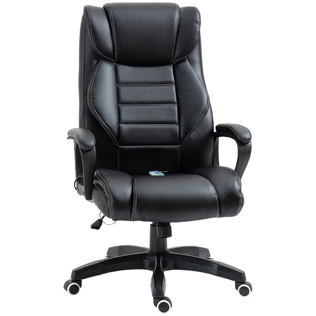Ergonomic gaming chair with adjustable height and 6 vibration points