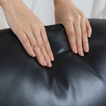 Massage Chair with 8 Vibration Points, Reclining, Black