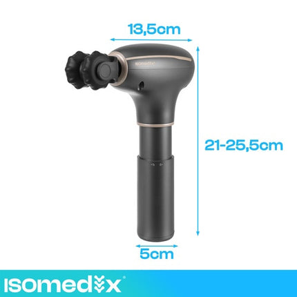 Massage Gun with 7 Heads, Hot/Cold Therapy, 30 Speeds