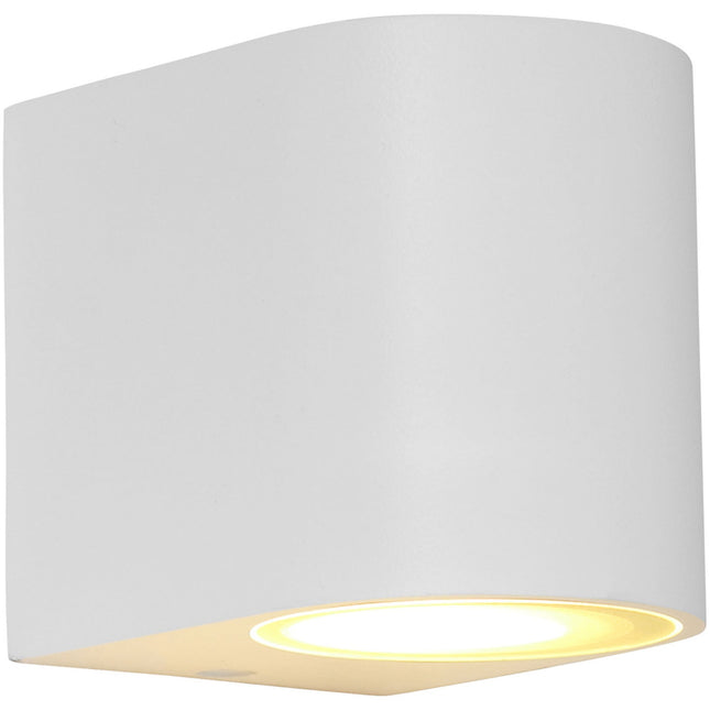 Mats I Wall luminaire GU10 socket IP44 White