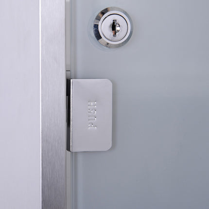 Locking medicine cabinet in stainless steel, 30x18x50 cm Safe storage