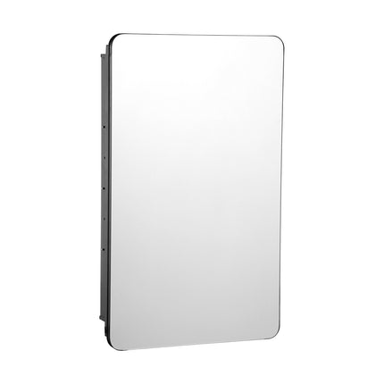 Medicine Cabinet with Mirror, 16 x 24 in, Recessed or Wall Mount