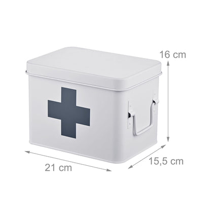 Medicine Storage Box with 4 Compartments