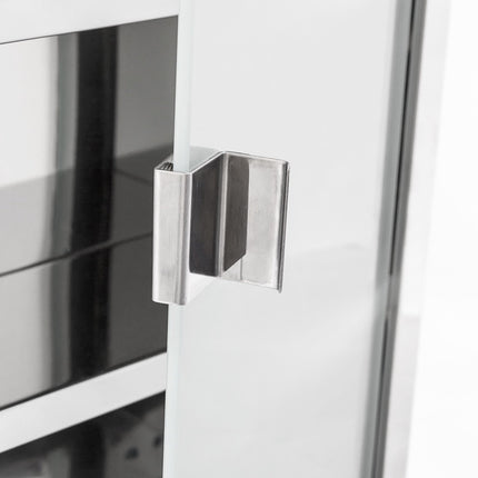 Medicine cabinet in stainless steel