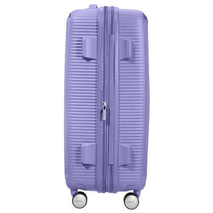 Medium Lavender Expandable Suitcase, 67 cm