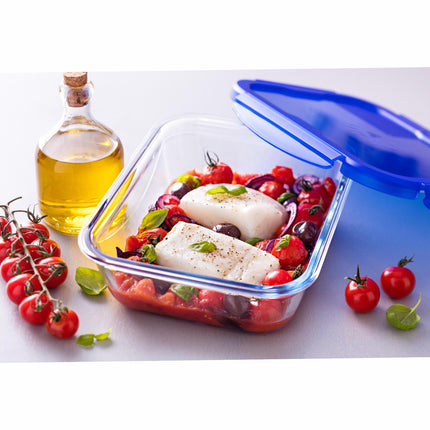 Medium shape with snap lid 4 26x19cm/1.7L