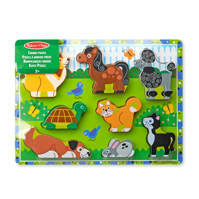 Melissa & Doug Pets Chunky Puzzle