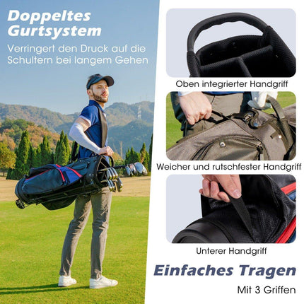 Men's 11-Piece Golf Club Set, Right-Handed with Rain Cover