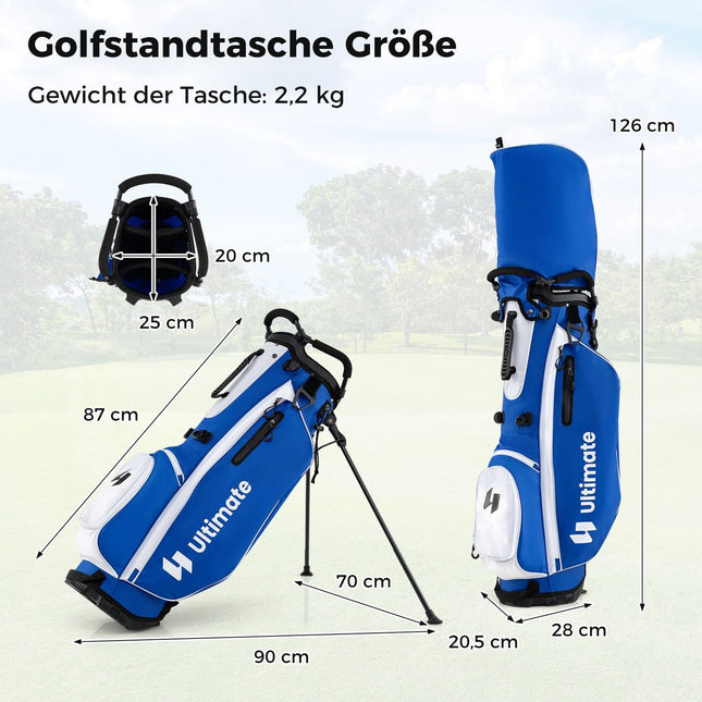 Golfclubset van 15 stuks voor heren met tas - rechtshandig