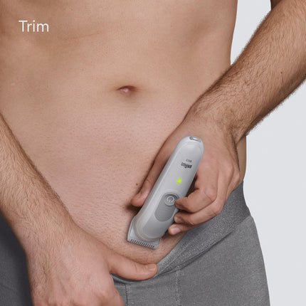 Men's Body Groomer with SkinGuard, Waterproof, 80-Minute Battery