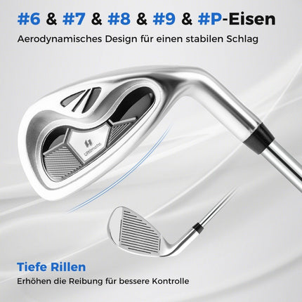 Men's Complete Golf Club Set, 10-Piece, Right-Handed