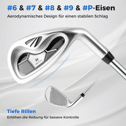 Men's Complete Golf Club Set, 10-Piece, Right-Handed