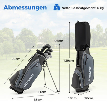Men's Complete Golf Club Set, 10-Piece, Right-Handed