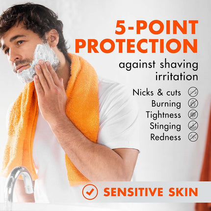 Men's Moisturizing Shaving Gel with Cocoa Butter, 200ml