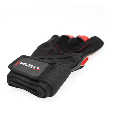 Men's XXL Fitness Gloves, Black/Red