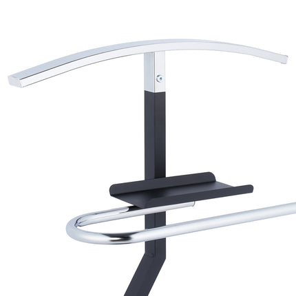 Men's valet in black and silver