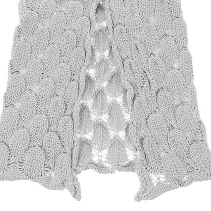 Mermaid tail blanket - gray KO11380