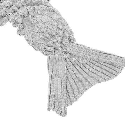 Mermaid tail blanket - gray KO11380