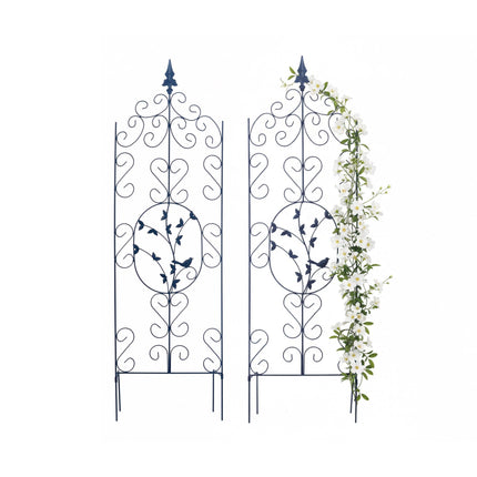 Metal Climbing Trellis for Roses and Vines