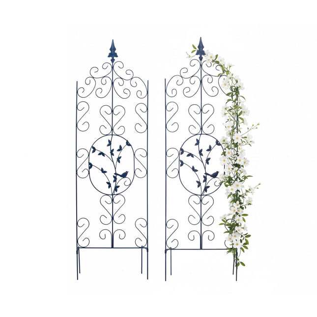 Metal Climbing Trellis for Roses and Vines