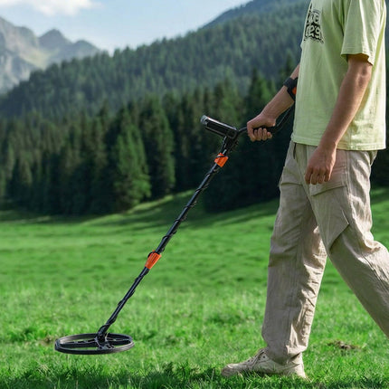 Metal Detector, 10-Inch IP68 Coil, Display, Headphones