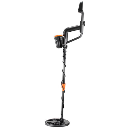 Metal Detector, 8 in IP68 Waterproof Coil, LCD, Headphones