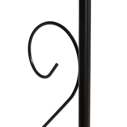 Metal Garden Archway for Climbing Plants – Black