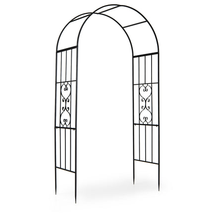 Metal Garden Arch with Arched Top for Climbing Plants