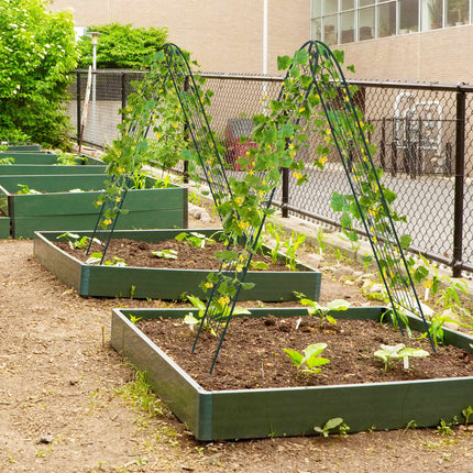 Metal Garden Trellis 2-Pack, 71 x 20 in, Rustproof