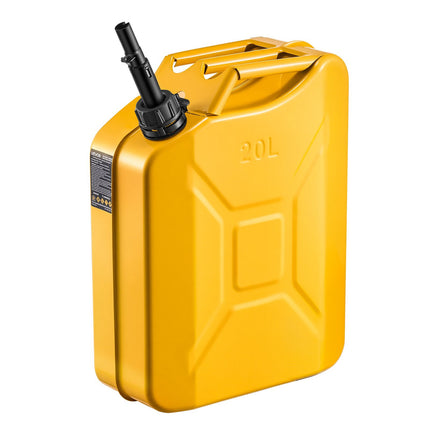 Metal Jerry Can 20L With Spout, Leakproof Handle