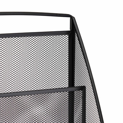 Metal Mesh Magazine Rack