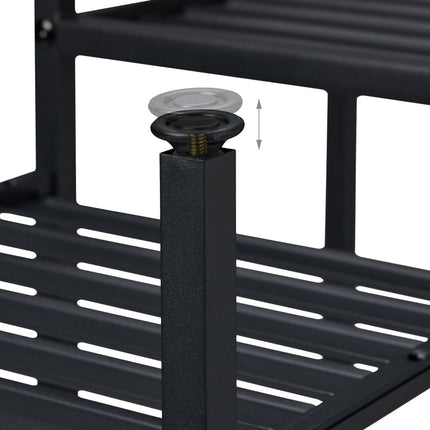Metal Plant Stand – Powder-Coated Steel, Multi-Tier