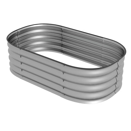Metal garden bed, open bottom, 105 x 62 x 30 cm