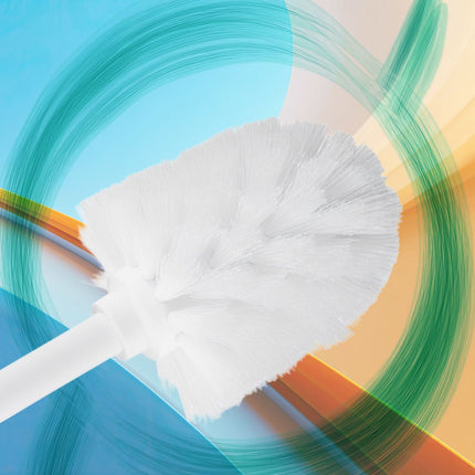 Metal Toilet Paper Holder with Brush and Shelf