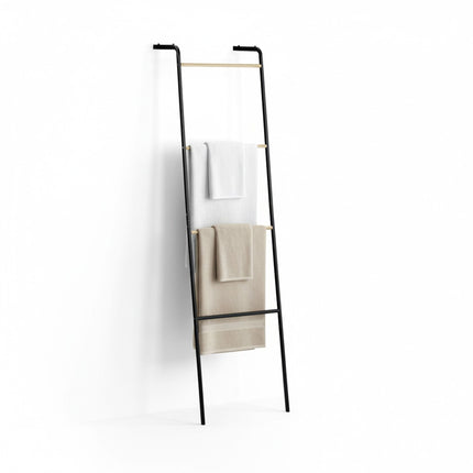Metal Towel Ladder Rack – 4 Rungs, Space-Saving Design