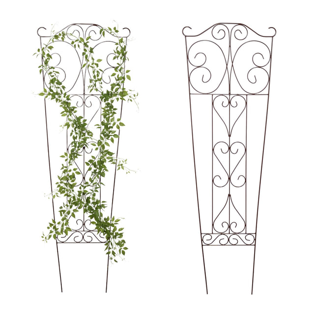 Metal Trellis for Climbing Plants – Decorative Garden Support