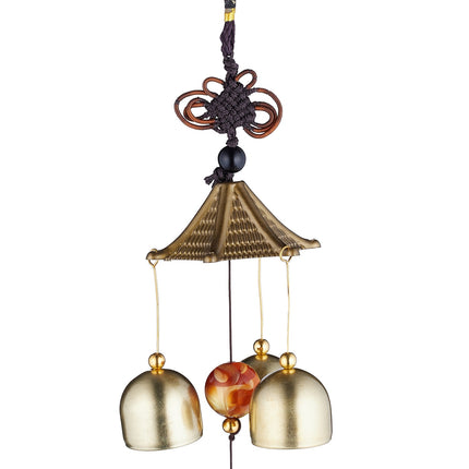 Metal Wind Chimes Set of 2 – Indoor/Outdoor Asian Style
