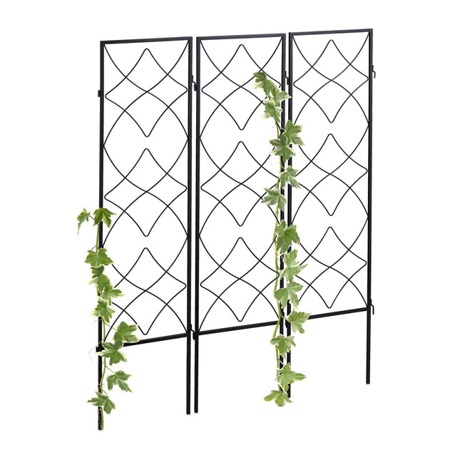 Metal climbing support set of 3