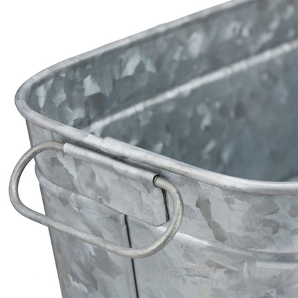 Metal flower box