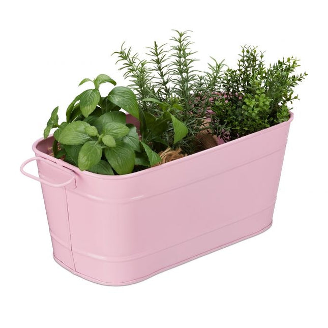 Metal flower box