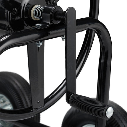 Metal hose cart in XL, black