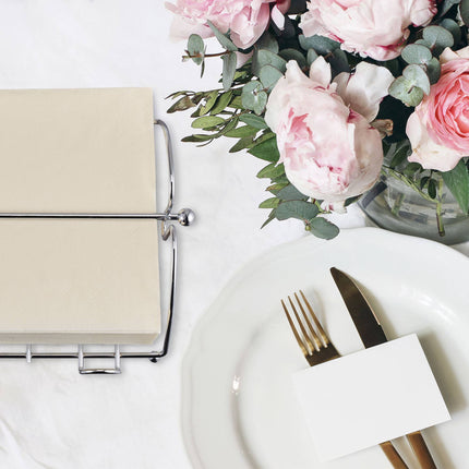 Metal napkin holder